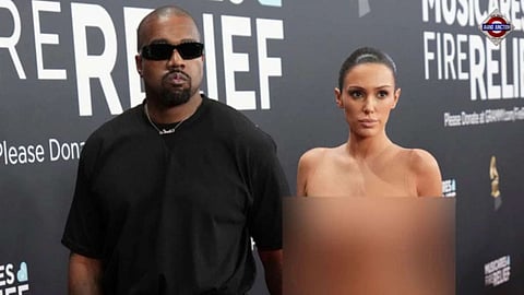 Grammys 2025: Kanye West, wife Bianca Censori escorted out after 'nude' dress reveal?