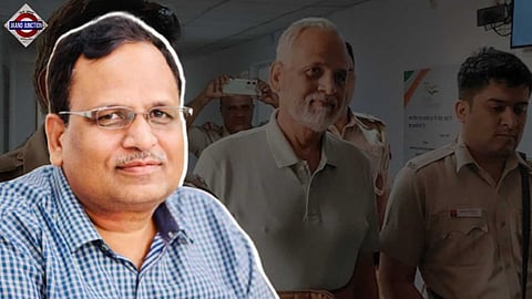 AAP leader Satyendra Jain.
