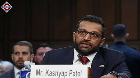 FBI Director Kash Patel removed as acting ATF chief.