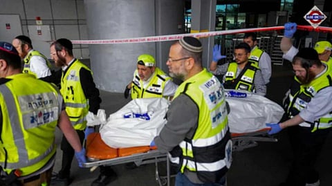One killed, four injured in shooting and stabbing attack in Israel's Haifa