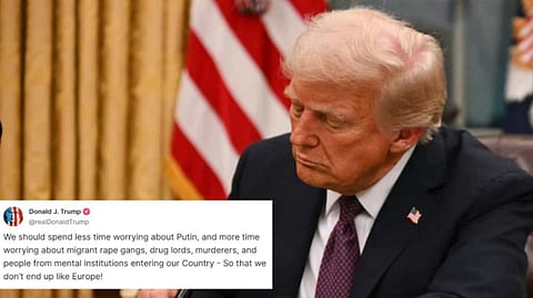 Donald Trump says immigration bigger threat than Putin: Don't end up like Europe