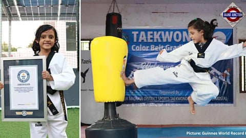 Madurai girl, 7, becomes world's youngest Taekwondo instructor