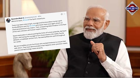 PM Modi on 'trailblazer' Sunita Williams's homecoming: Earth missed you