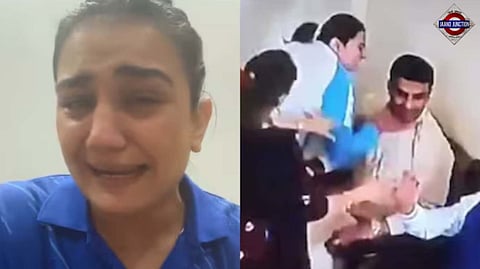 Boxer Saweety Boora, seen attacking husband in video, alleges he's interested in men