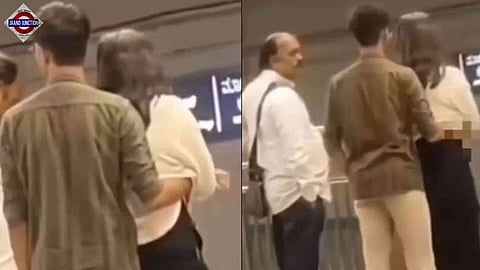 The couple's indecent act at a Bengaluru metro station sparked outrage.