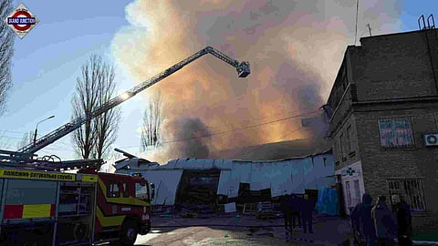 Ukraine Embassy in India alleges Russia targets Indian businesses.