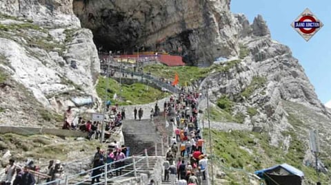 The Amarnath yatra is being held from July 3 to August 9.