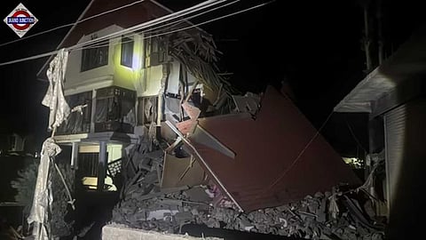 Security forces are razing terrorist properties across the Valley.