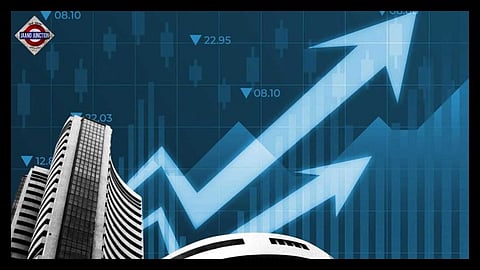 Sensex rises over 1,900 points, Nifty jumps nearly 600 points.