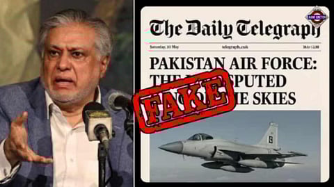 Pak deputy PM falls prey to Pakistani propaganda, fact-checked by own media