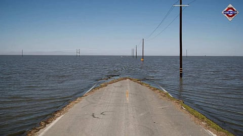 California's 'Ghost Lake' Returns After 130 Years, Submerging 94,000 Acres Of Farmland