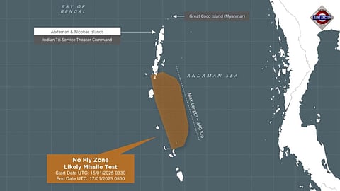 Andaman Airspace Closed for Inter-Island Missile Test as India Strengthens Indo-Pacific Strategic Hold