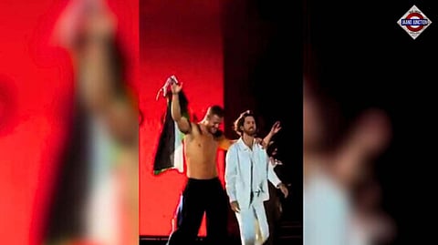 Imagine Dragons Frontman Dan Reynolds Waves Palestinian Flag During Milan Concert After Controversial Tel Aviv Show