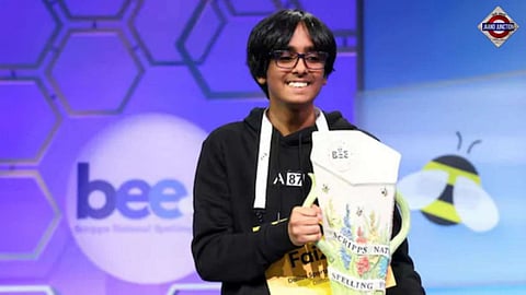 Indian-American Faizan Zaki wins 2025 Scripps National Spelling Bee