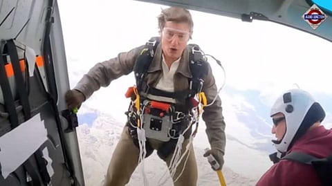 Tom Cruise sets Guinness World Record for parachute stunt in Mission Impossible 8