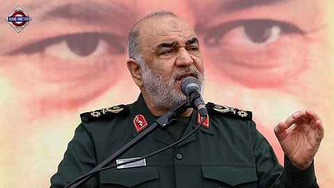Islamic Revolutionary Guard Corps (IRGC) Commander-in-Chief Major General, Hossein Salami.