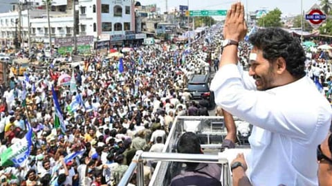 Case against Jagan Reddy after party supporter crushed under convoy car in Andhra Pradesh 