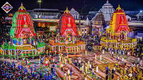 Rath Yatra festival in Puri, Odisha.