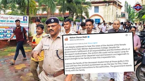 Balasore Student, Who Set Herself on Fire Over Inaction Against Sexual Harassment By Professor, Dies