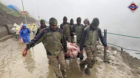 Amarnath Pilgrim Dies After Being Hit By Shooting Stone, Yatra Suspended