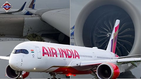 Air India flight suffers damage while landing at Mumbai airport.
