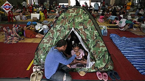 Thailand-Cambodia clashes have left over a lakh civilians homeless.