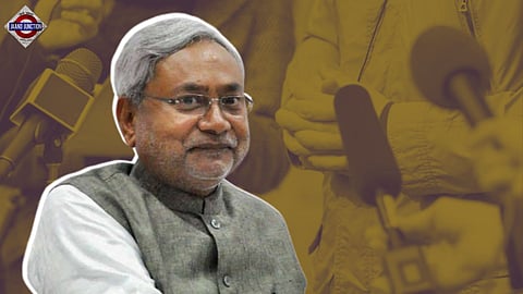 Bihar CM Nitish Kumar announced an increase in the pension of retired journalists under the 'Bihar Patrakar Samman' scheme.