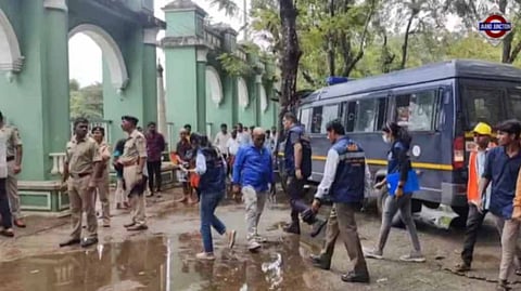 Dharmasthala case: Partial skeletal remains found at 6th site, first with evidence