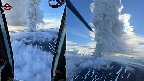 Massive Volcanic Eruption After 450 Years 