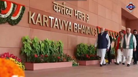 PM Modi inaugurates Kartavya Bhavan in Delhi. Ministries get a new address
