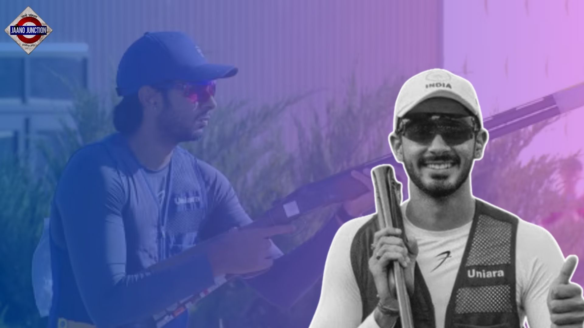 Anantjeet Singh Naruka wins gold in Men’s Skeet event.