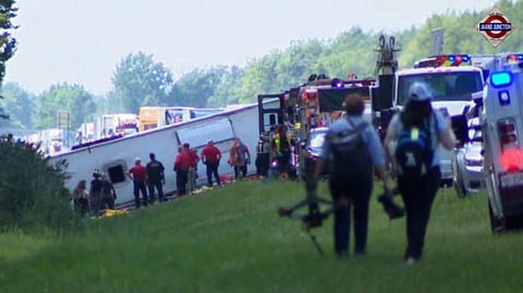 Tourist Bus, With Indians Aboard, Crashes On New York Highway, 5 Killed