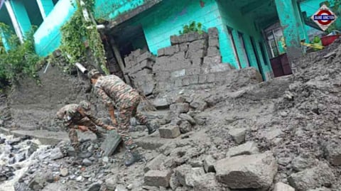 1 feared dead after cloudburst in Uttarakhand's Chamoli; shops, vehicles damaged