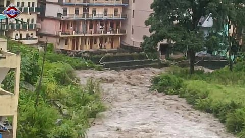 Cloudburst hit Uttarakhand’s Rudraprayag and Chamoli districts.