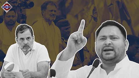 Tejashwi Yadav Declares CM Bid, Rahul Gandhi Silent