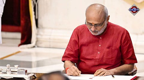 CP Radhakrishnan takes oath as 15th Vice-President