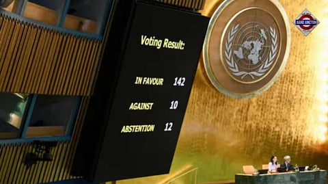 In big move, India votes in favour of Palestine's statehood at UN
