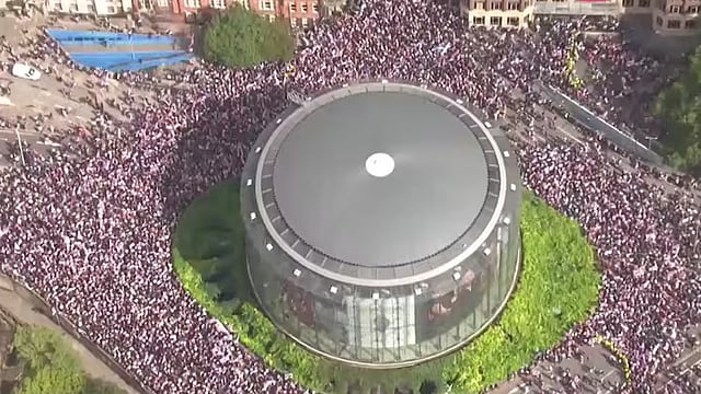 Tommy Robinson stuns London with biggest ever protest against immigration
