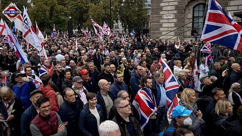 London with biggest ever protest against immigration