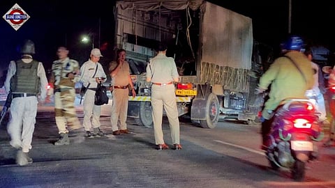 Additional security forces have been rushed to the spot.
