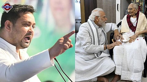 Fresh controversy erupts over abuses directed at PM Modi's mother.