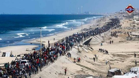 Gaza ceasefire in effect now, announces Israeli military; troops being relocated