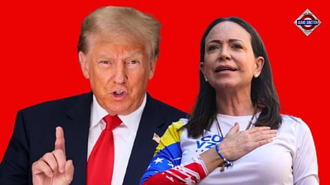 “She Said I Deserved It” — Trump Reacts to Nobel Peace Prize 2025 Going to Maria Corina Machado