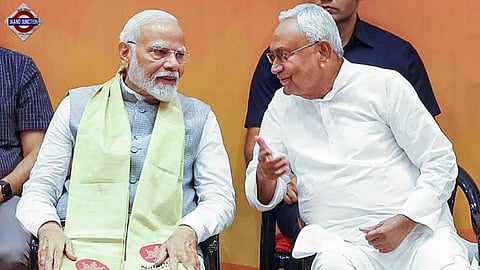 PM Modi and Nitish Kumar (file photo)