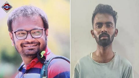 Bengaluru techie (right) throws chilli powder, kills manager (left) with dumbbell after fight over switching off light.