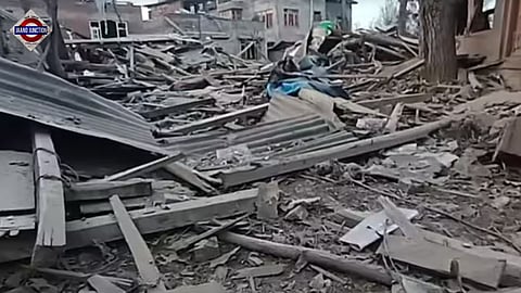 Dr Umar Nabi house in Jammu and Kashmir's Pulwama blown up by security agencies. 