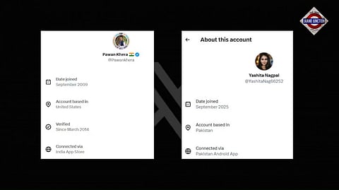 Handles being run from Pak? X's location feature stirs political storm in India