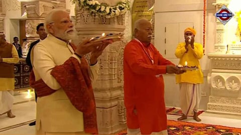 'Wounds Of Centuries Healing': PM Modi After Flag Hoisting Event At Ayodhya Ram Temple