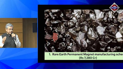 Cabinet Approves Rs 7,280-Crore Scheme To Boost Rare Earth Magnet Manufacturing In India