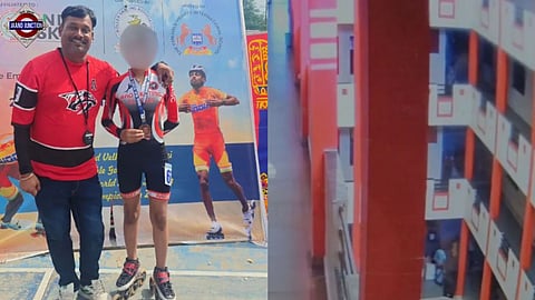 Class 8 Skating Champion Jumps From School Building.